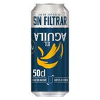 Cerveza rubia especial El Águila Sin filtrar lata 50cl