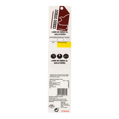 Cinta de lomo de cerdo duroc al ajillo Alipende 600g aproximadamente