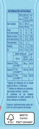Zumo fruta + leche pack 3 mediterraneo Alipende 330 ml