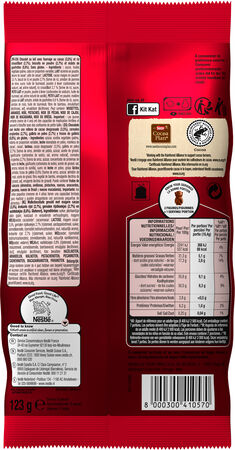 Chocolatina Mini Monsters Kit Kat 123gr