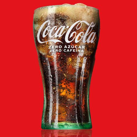 Refresco cola Coca-Cola botella 1,25l zero zero sin cafeína