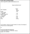 Leche Semidesnatada Central Lechera Asturiana Botella 1 litro