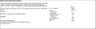 Salsa de soja Heinz 150ml 