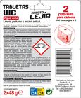 Limpiador WC Tableta Lanta 2 unidades Efecto Lejía