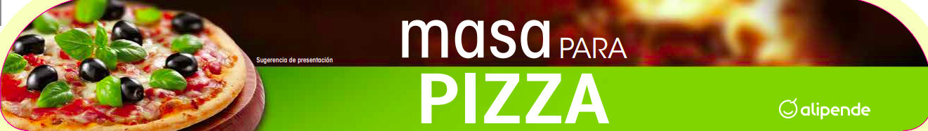 Masa de pizza Alipende 260g