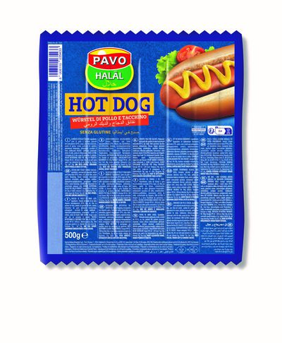 Salchicha Hot Dog AIA 500 gr Pavo