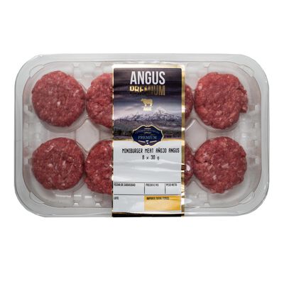 Burger meat de Angus pack 8 Cenral de Carnes Premium 240g