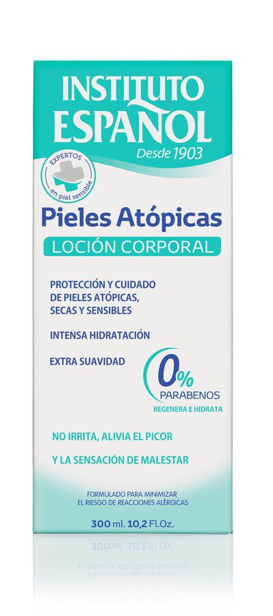Loción hidratante corporal Instituto Español 300 ml piel atópica