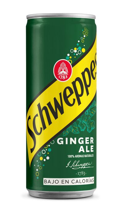Ginger ale Schweppes lata 33cl