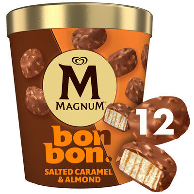 Helado Magnum Bonbon 12U Salt, Caramel &Almond