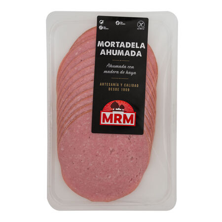 Mortadela ahumada en lonchas Mrm 200g