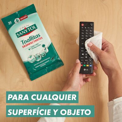Toallitas desinfectantes Sanytol 30 uds