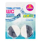 Limpiador WC Tableta Lanta 2 unidades Efecto Lej&iacute;a