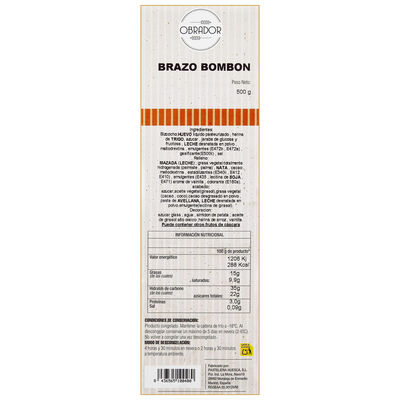 Brazo Bomb&oacute;n 500g