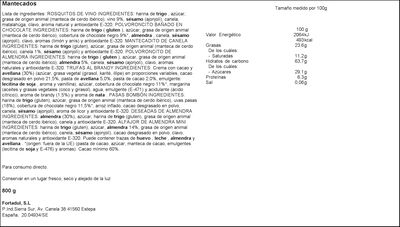 Surtido especial mini La Fortaleza 800g