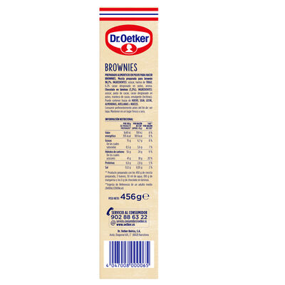Preparado de brownie Dr Oetker 456g