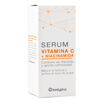 Sérum facial Bodyplus 30ml vitamina c+b3