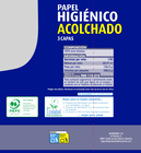 Papel higi&eacute;nico Lanta 9 rollos triple capa acolchado