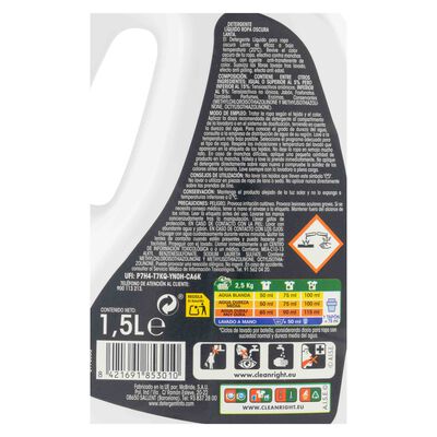 Detergente líquido Lanta 30 lavados Ropa oscura