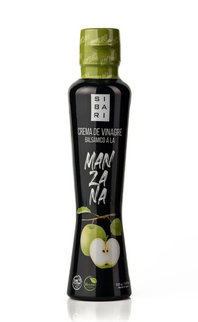 Crema de vinagre bals&aacute;mico Sibari 225g manzana