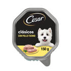 Comida húmeda perro César pollo 150g