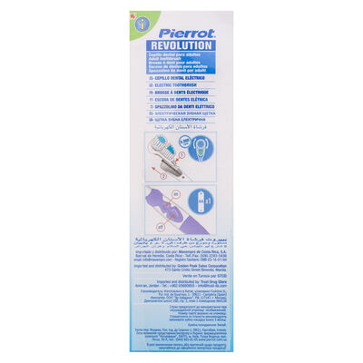 Cepillo dental el&eacute;ctrico Pierrot con un recambio extra