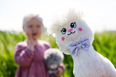 Peluche Gioplush Giopalca white