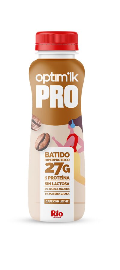 Batido pro Optimilk 330 ml sabor cafe