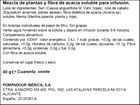 Infusión delgaxan fibra Pompadur 20 Uds