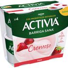 Bífidus Activia cremoso pack 4 fresa