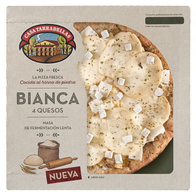 Pizza bianca Casa Tarradellas 400g 4 quesos