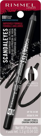 L&aacute;piz de ojos Rimmel Scandal'eyes 24h 001 black