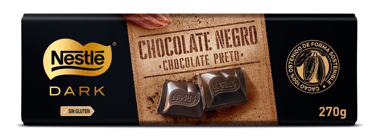 Chocolate negro sin gluten Nestlé 270g
