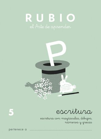 Cuaderno Escritura Rubio Nº5