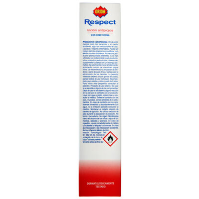 Loci&oacute;n antipiojos Orion 100ml sin insecticidas con dimeticona