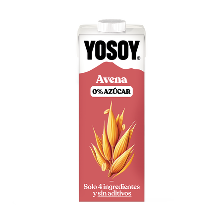 Bebida de avena 0% Yosoy 1l