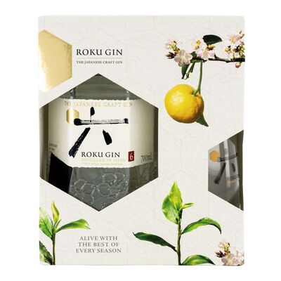 Ginebra Roku 70cl Japón + vaso