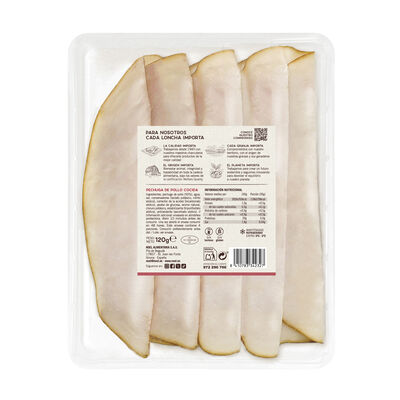 Pechuga de pollo braseado delicada y sabrosa Delizias Noel 120g