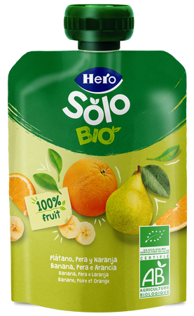 Pouch Hero solo eco frutas desde 4meses 100g