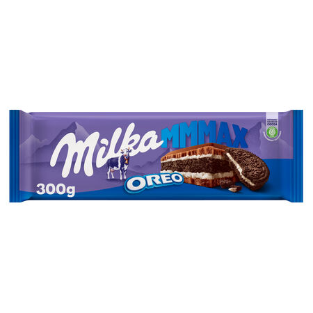 Chocolate con Oreo mmmax Milka 300g
