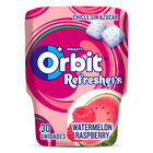 Chicles sin azúcar de sandía y frambuesa Orbit 67g 30 unidades 