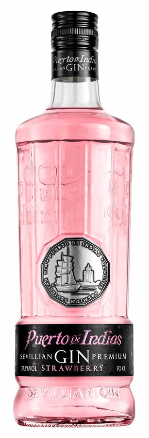 Ginebra Puerto de Indias 70cl strawberry