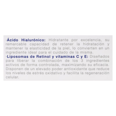 Crema de noche Bodyplus 50ml &aacute;cido hialur&oacute;nico y retinol