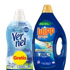 Detergente líquido Wipp Express 35 lavados limpio y liso + vernel