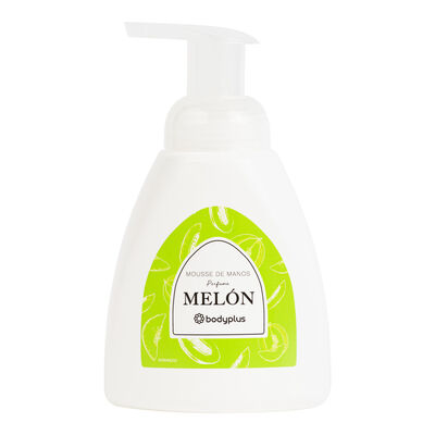 Jab&oacute;n de manos en mousse Bodyplus 300ml mel&oacute;n