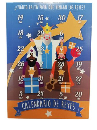 Calendario de adviento Reyes Magos 75g