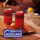 Refresco cola Coca-Cola lata 33cl zero zero sin cafeína