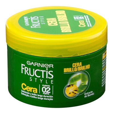Cera de peinado Fructis style 75ml nº 2 fuerte acabado brillo