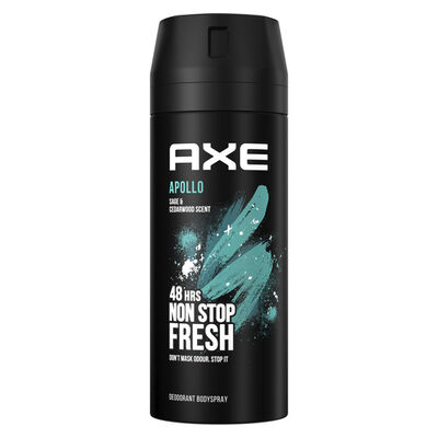 Desodorante en spray Axe 48h non stop fresh 150ml apollo