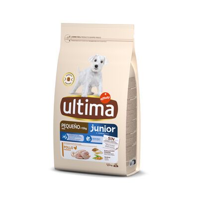 Pienso perro Ultima razas mini junior 1,5kg